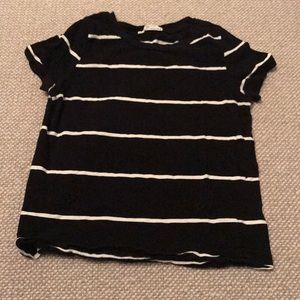 Organic cotton striped tee